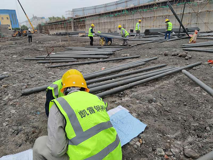 红河螺栓球网架结构